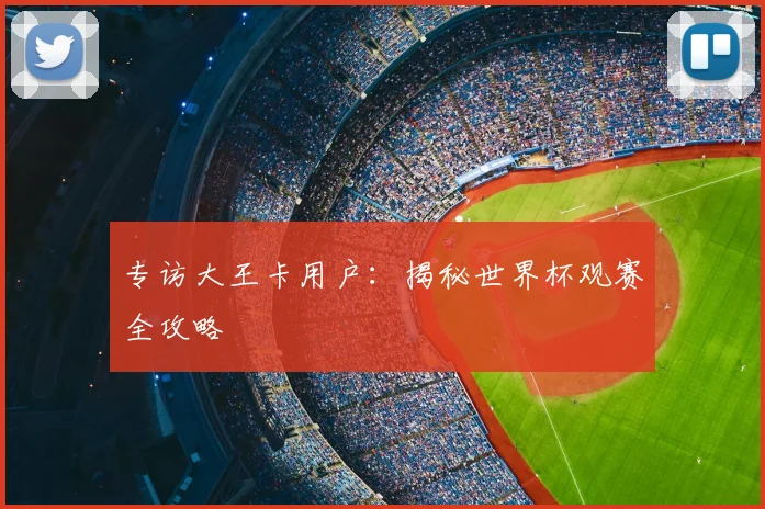 专访大王卡用户：揭秘世界杯观赛全攻略